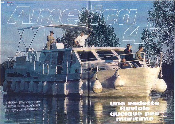 America 43 Une vedette fluviale quelque peu maritime - Page 1
