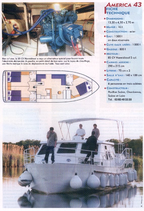America 43 Une vedette fluviale quelque peu maritime - Page 5