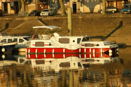 Escapade 50 Fly au port de Tournus